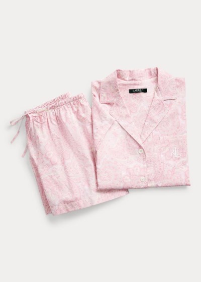 Women's Ralph Lauren Paisley Modal Boxer Pajama Sets | 672593QUK